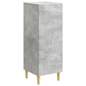 vidaXL Служебен шкаф Бетонно сиво 33 x 34,5 x 90 см
