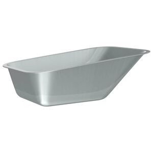 vidaXL Подмяна на чиния за количка Сребристо 88 x 60 x 32 см