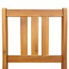 vidaXL Градински стол 4 pcs Натурален маслен 40 x 42 x 85 см