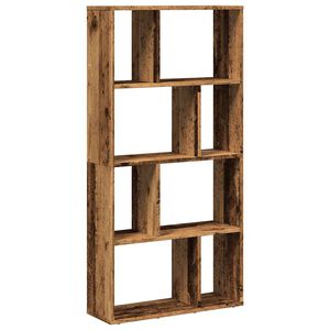 vidaXL Библиотека, старо дърво, 60x20x120,5 см, инженерно дърво