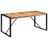 vidaXL Трапезна маса, 175x90x76 cм, грубо мангово дърво масив