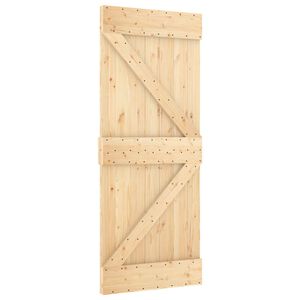 vidaXL Преплъзваща се врата NARVIK 85 x 210 см (213,5 см)