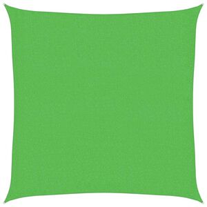 311272 vidaXL Sunshade Sail 160 g/m&sup2; Light Green 2x2 m HDPE - Untranslated