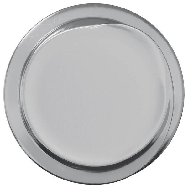 vidaXL Резбован род 12 pcs Сребрист 6 x 120 мм Стомана