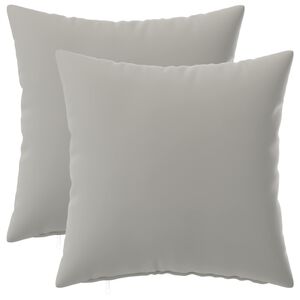 vidaXL Калъфка за възглавница 2 pcs HEERLEN Сиво 30 x 30 cm Полиестер