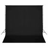 vidaXL Фотографски комплект за студио, комплект лампи, фон и рефлектор