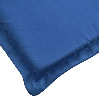 vidaXL Шалте за шезлонг, кралско синьо, 200x50x3 см, Оксфорд плат