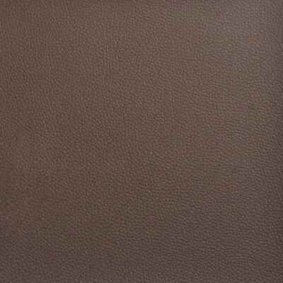 vidaXL Табуретка, кафява, 60x50x41 см, изкуствена кожа