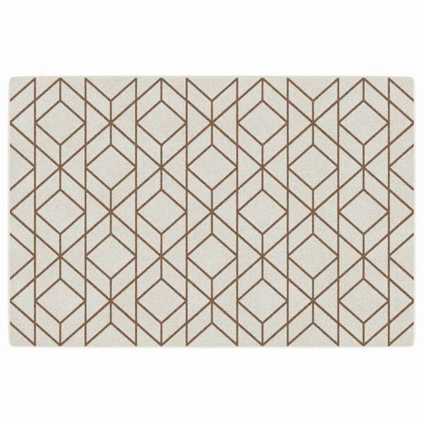 vidaXL Килим за открито и закрито къс косъм шарен 120x180 см неплъзгащ