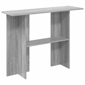 vidaXL Конзолна маса Сива сонома 100 x 30 x 75 см Инженерна дървесина