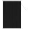 vidaXL Венецианска щора Черен 150 x 100 cm 25 mm ПВЦ