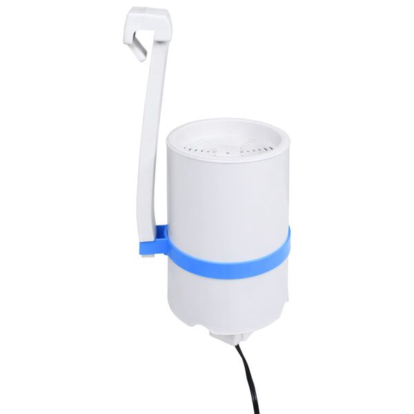 vidaXL Комбо висящ скимер за басейн и помпа с адаптер 16 см пластмаса