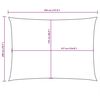 vidaXL Платно-сенник, Оксфорд текстил, правоъгълно, 2x3,5 м, бежово