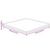 vidaXL Квадратен плот за маса, светлокафяв, 70x70x1,5 см, дъб масив