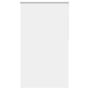 vidaXL Ролкова щора Blackout бял 120x210 см Ширина на плата 116,6 см