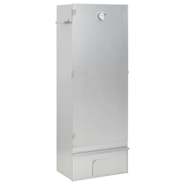 vidaXL Барбекю пещ димогенератор за студено пушене поцинкована стомана