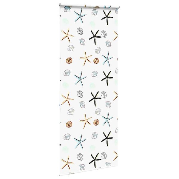 vidaXL Ролетна щора за баня 90x240 см Ширина на плата 86 см