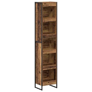 vidaXL Шкаф за книги 40 x 30 x 189,5 см Инженерна дървесина