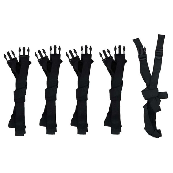 vidaXL Покривало за лодка, синьо, 620x214x40 см