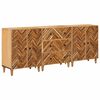 vidaXL Шкафове за съхранение 3 pcs Кафяво 60 x 33,5 x 75 см