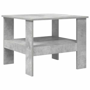 vidaXL Масичка за кафе Циментено сиво 57 x 55 x 45 см