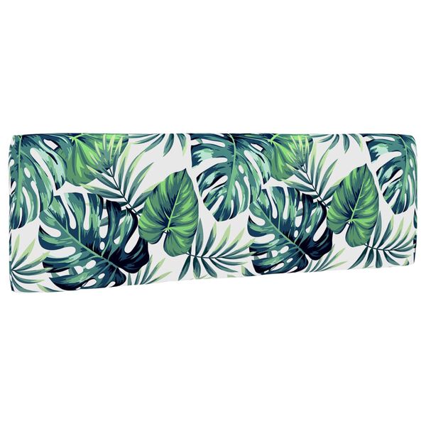 vidaXL Градинска палетен среден диван черно импрегнирано борово дърво