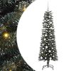 vidaXL С изкуствено коледно дърво с 150 LED светодиода Зелен 150 cm
