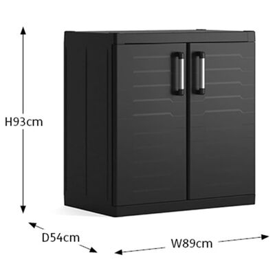 Кеtеr Базов шкаф за съхранение Detroit, XL, черен