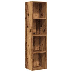 vidaXL Шкаф за книги/телевизионни шкафове от старо дърво