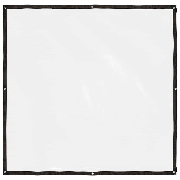 vidaXL Платно с детайли Прозрачен 2 x 2 m Полиетилен