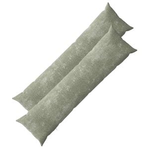 vidaXL Калъфка за възглавница 2 pcs HEERLEN Зелено 40 x 145 см