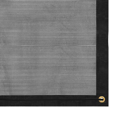 vidaXL Мрежа за ремарке, HDPE, 2x3,5 м, черна