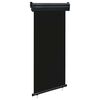 vidaXL Вертикална тента за балкон, 85x250 см, черна