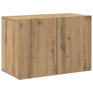 vidaXL ТВ шкаф за стенен монтаж, дъб артизан, 60x30x41 см