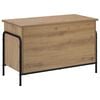 vidaXL Кутия за съхранение Дъб артизан 80 x 40 x 49,5 см