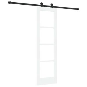 vidaXL Преплъзваща се врата ORKDAL Бяло 61 x 198,5 см