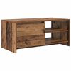 vidaXL Масичка за кафе Старо дърво 102 x 50 x 45 см