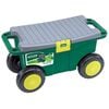 Draper Tools Градинска количка седалка 56x27,2x30,4 см зелена 60852