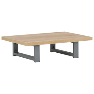 vidaXL Обзавеждане за баня, дъб, 60x40x16,3 см