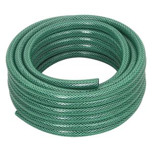 vidaXL Градински маркуч зелен 0,5" 10 м PVC