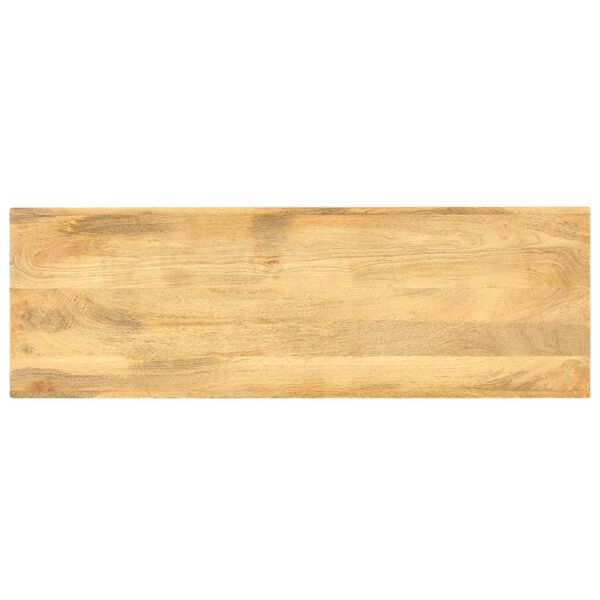 vidaXL ТВ шкаф, 107x35x45 см, мангово дърво масив