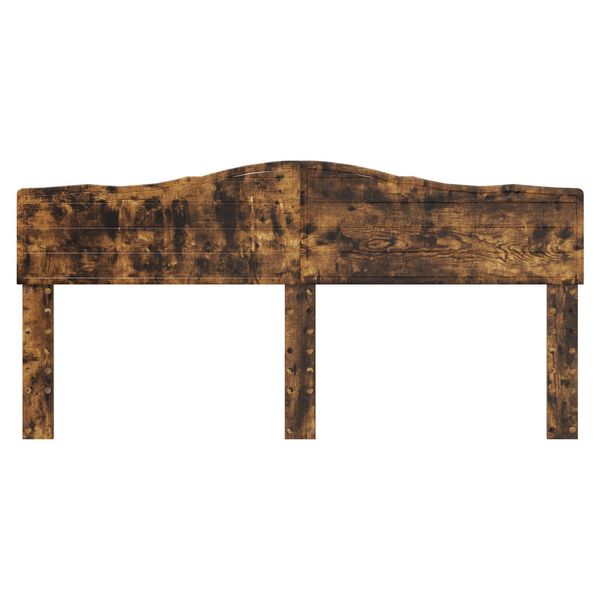 vidaXL Облегалка за глава Димян дъб 200 cm Инженерно дърво