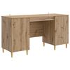 vidaXL Бюро Дъб артизан Инженерна дървесина 142,5 x 50 x 75 см