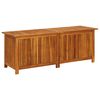 vidaXL Градинска кутия за съхранение 150x50x58 см акациево дърво масив
