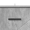 vidaXL Нощен шкаф Бетонно сиво 38 x 38 x 66 см Инженерно дърво