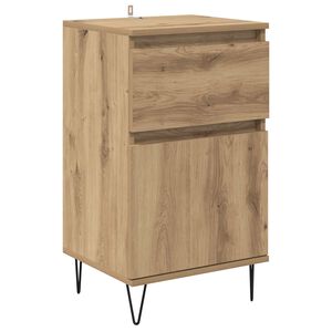 vidaXL Служебен шкаф дъб артизан 35 x 40 x 70 см Инженерно дърво