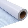 vidaXL Фолио за прозорци матиран сив 0,9x100 м PVC
