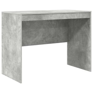 vidaXL Бюро Циментено сиво 100 x 50 x 76 см