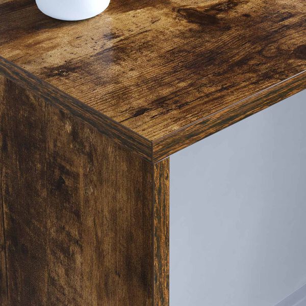 vidaXL Стенно бюро Димян дъб 100 x 45 x 30 см Инженерно дърво