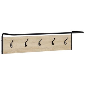 vidaXL Закачалка за палта Дъб сонома 100 x 30 x 25 cm